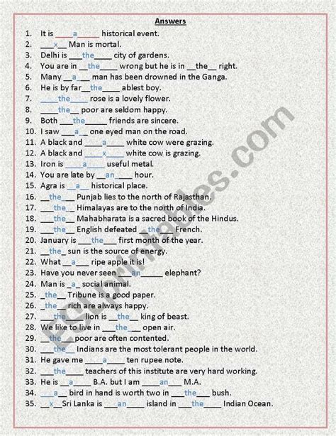 English Grammar Exercises And Answers Prime Rost Verdammt Gr