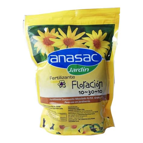 Fertilizante Granulado Floracion Doypack Gr Anasac