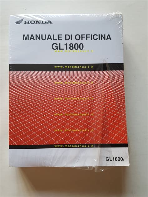 Honda Gl Manuale Officina Italiano Originale Sigillato Motofox