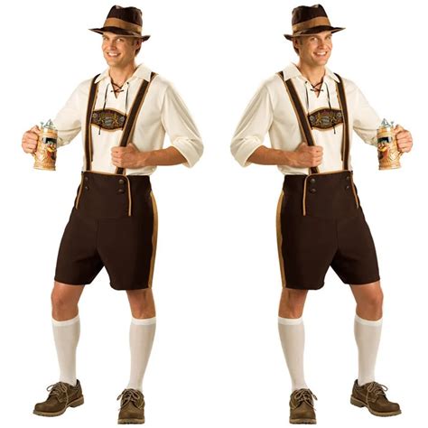 Adults Oktoberfest Kostuum Cosplay Beer Costume Sets Lederhosen