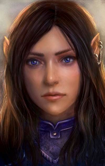 Commission By Tamikaproud On Deviantart Portrait Female Elf Character Portraits