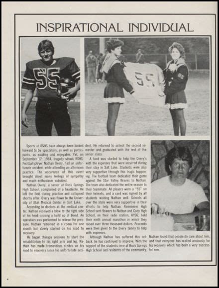 Explore 1985 Rock Springs High School Yearbook, Rock Springs WY ...