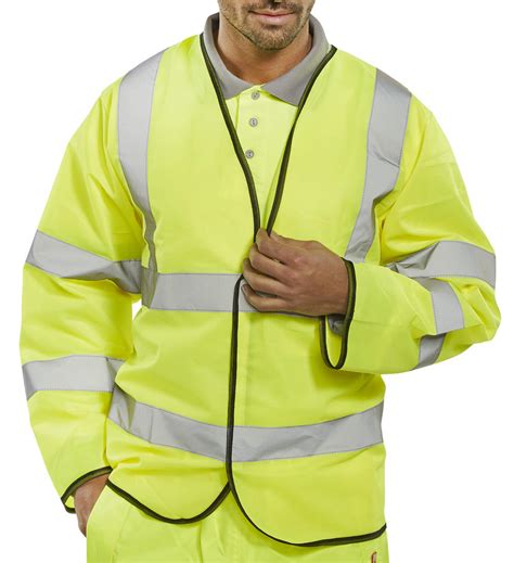 Hi Vis Vest Long Sleeve The Workwear Centre