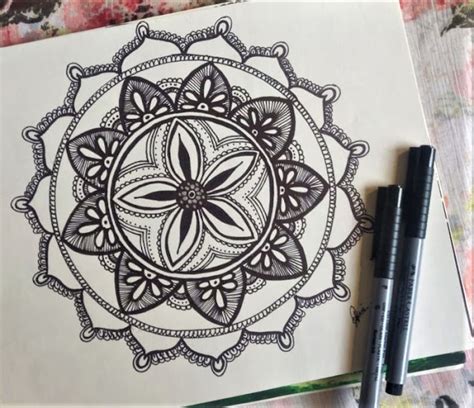 Flower Mandala Art ArtyArsh Creative World