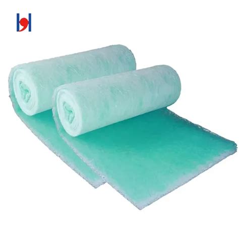 Fiberglass Floor Filter Paint Stop Filter Media For Spray Booth Paint