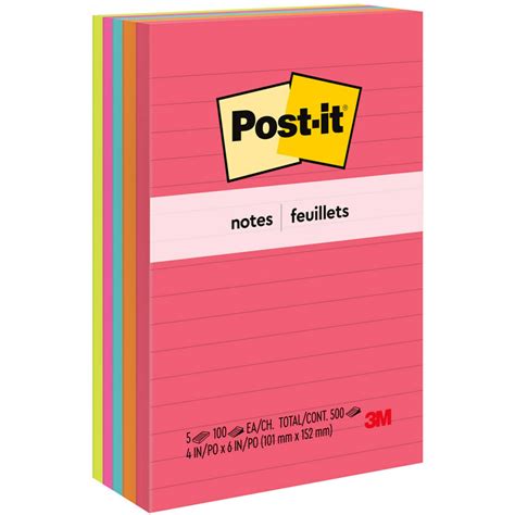 X Post It Notes Ready Set Start