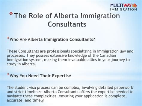 PPT How Alberta Immigration Consultants Ensure Student Visa Success