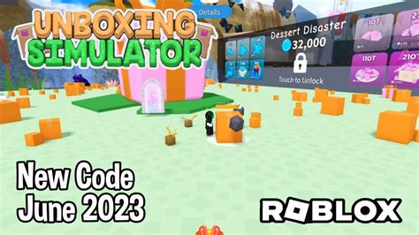 Roblox Unboxing Simulator New Code June 2023 Youtube