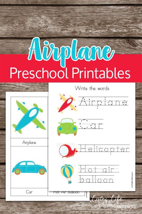 Printable Airplane Activities