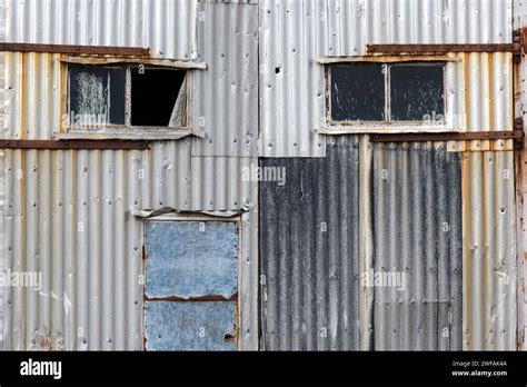 Corrugated Sheet Metal Panelling Hi Res Stock Photography And Images