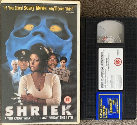 Shriek If You Know What I Did Last Friday The 13th Vhs Video Big Box Ex Rental Ebay