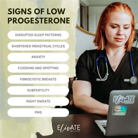 Signs Of Low Progesterone — Elivate Wellness