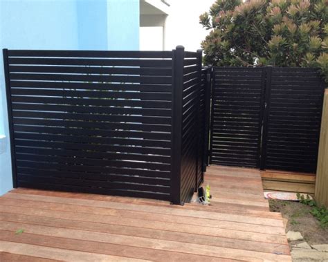 Aluminium Slat Screen Fencing Perfect Pool Fencing Glass Pool