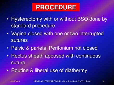 Ppt Minilap Hysterectomy Powerpoint Presentation Free Download Id