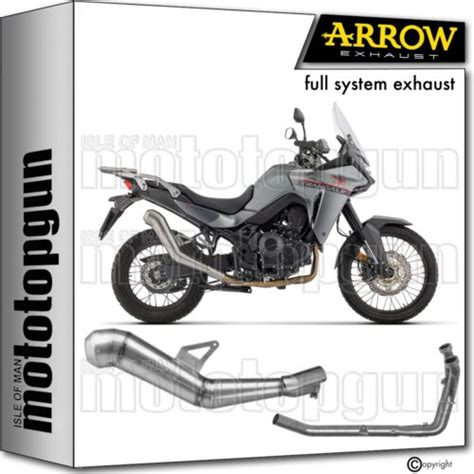 Full System Exhaust Rc Nichrom Dakar Arrow Honda Xl Transalp