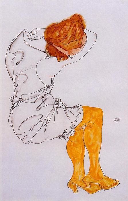 Reproducciones De Pinturas La Chica Dormida De Egon Schiele