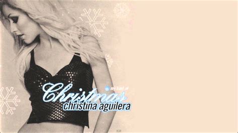 Christina Aguilera The Christmas Song Holiday Remix Lyrics Youtube