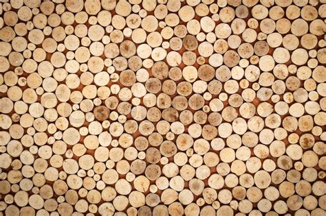 Abstract of wood logs texture ... | Stock image | Colourbox