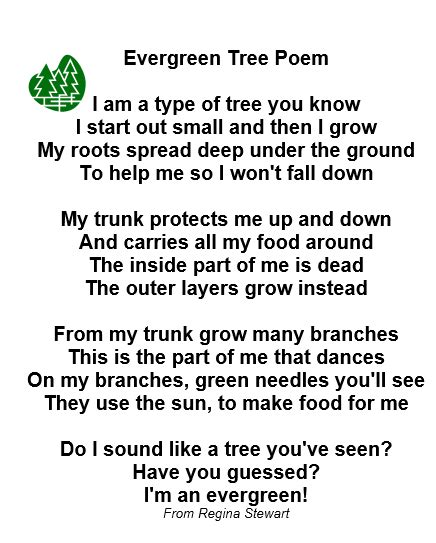 Use This Poem With Illinois Ag In The Classrooms 3 D Evergreen