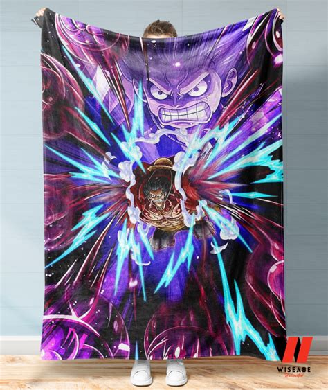 Luffy Gear 4 Gomu Gomu No Kong Gun One Piece Anime Blanket One Piece