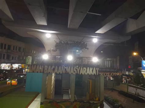 Memupuk Asa Literasi Di Taman Baca Kolong Flyover Ciputat Akurat