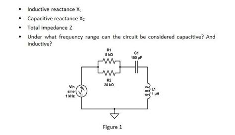 Solved Inductive Reactance XL Capacitive Reactance XC Chegg