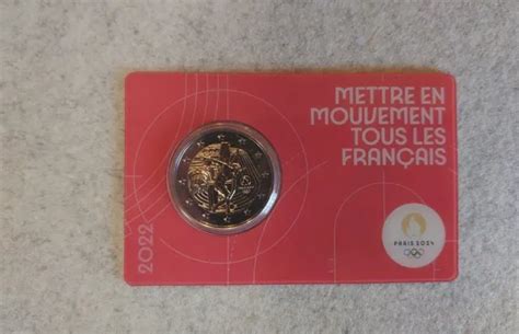 Coincard Bu Euros Jo Paris Olympic Games Rose France