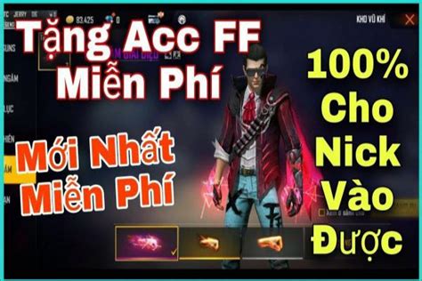 Share Acc Free Fire miễn phí Shop nào Cho Acc FF Vip Free