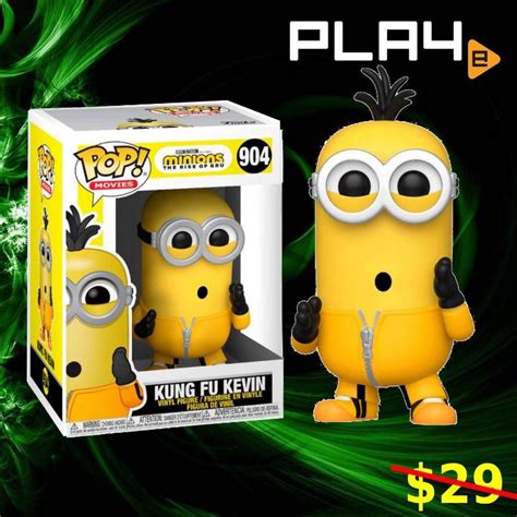 Funko POP 904 Minions The Rise Of Gru Kung Fu Kevin 7018648 Brand