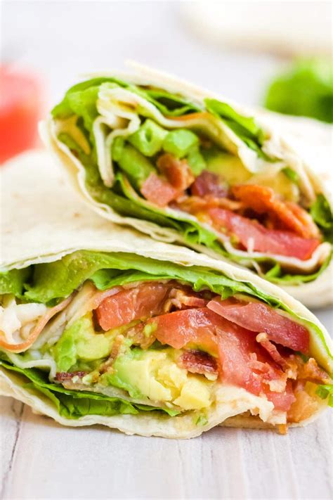 Easy Blt Turkey Wraps Recipe