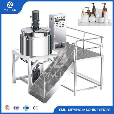 Yalian Price Liquid Emulsify Reactor Homogenizer Tank Agitator Electric