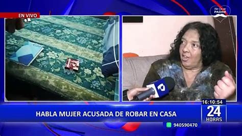 Habla Mujer Acusada De Robar 35 Mil Soles En Casa Donde Cuidaba A Una