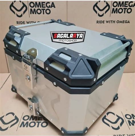 Jual Box Motor Omega Pannier Alumunium L Import Motor Touring Adv