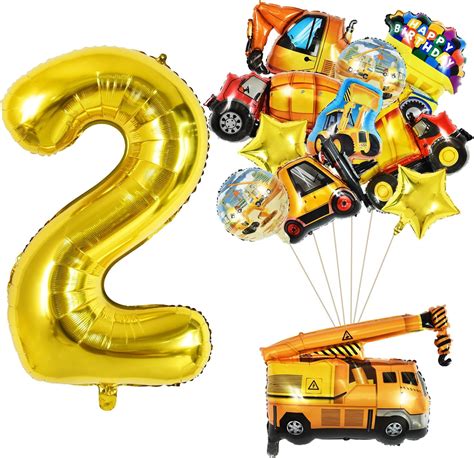 Amazon TONIFUL 12 piezas de decoración de fiesta de 2º cumpleaños