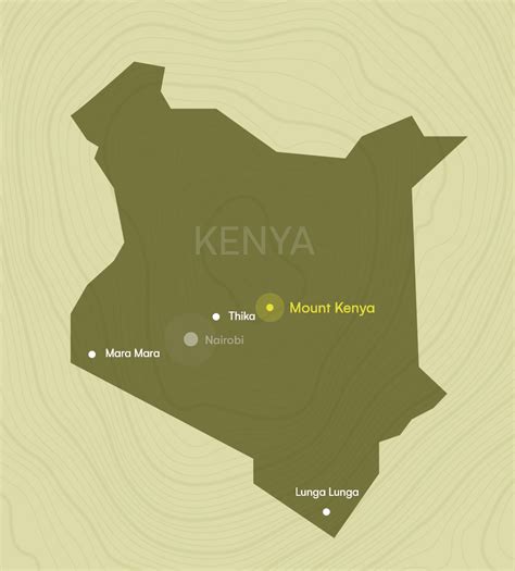 Mount Kenya Map