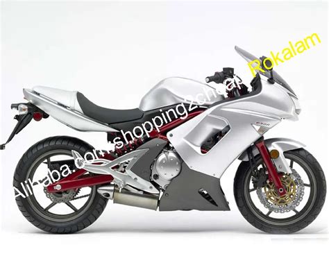 For Kawasaki Fairings Ninja 650r Er6f Er 6f Er 6f 2006 2007 2008 White