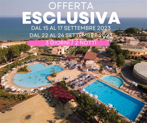 Loasi Di Selinunte Hotel And Resort 4 3 Giorni 2 Notti 2023 Ciclopi