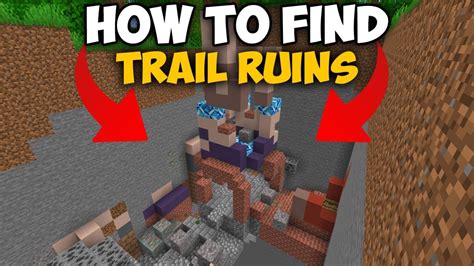 How To Find Trail Ruins In Minecraft Minecraft Trail Ruins YouTube