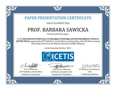 PDF PAPER PRESENTATION CERTIFICATE