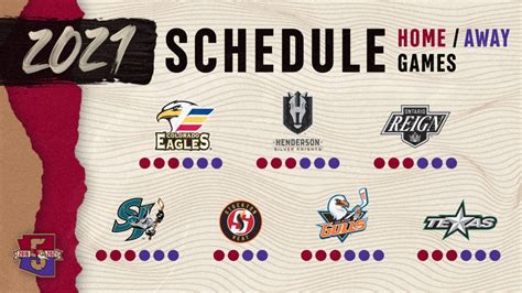 Roadrunners Release 20-21 Schedule Matrix - TucsonRoadrunners.com