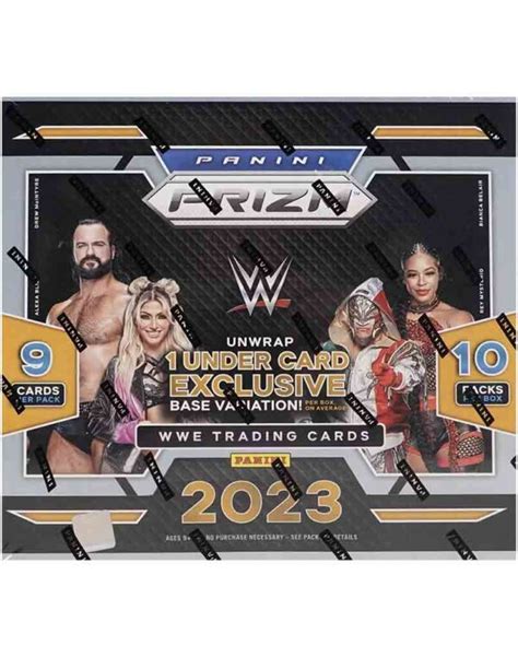 Panini Wwe Prizm Under Card Box Diggaz Trading Cards