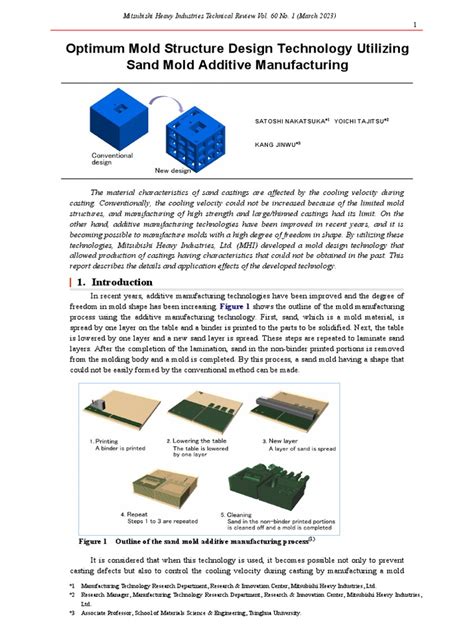 Sand Mold Design For AM | PDF | Casting (Metalworking) | Casting