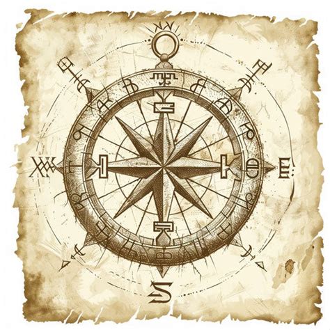 Professional Viking Compass Tattoo Files – IMAGELLA