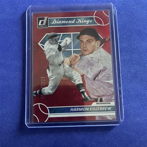 Harmon Killebrew 2023 Donruss Diamond Kings Holo Red 6082023 22