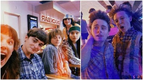 Millie Bobby Brown And Gang Have Best Time On Stranger Things Set See