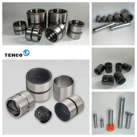 Tehco Stock Cross Oil Groove Bushing Made Of Gcr Material With