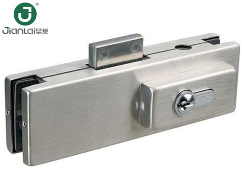 Corner Lock With Euro Cylinder Glass Door Patch Lock Fitting China Patch Fitting And Glass