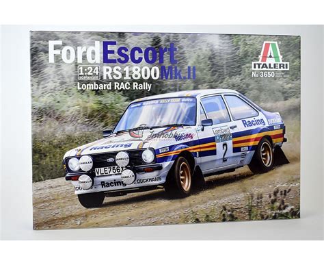 Ford Escort RS 1800 Mk II Lombard RAC Rally масштаб 1 24 Italeri IT3650