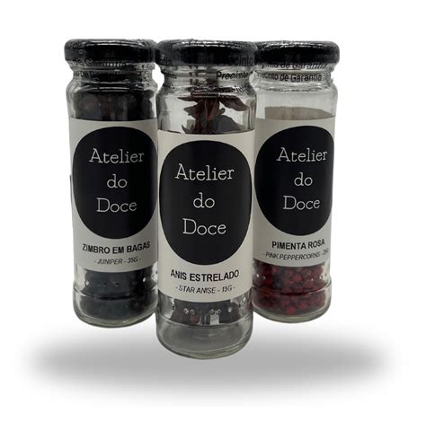 Pack Gin 3 Unidades Atelier Do Doce