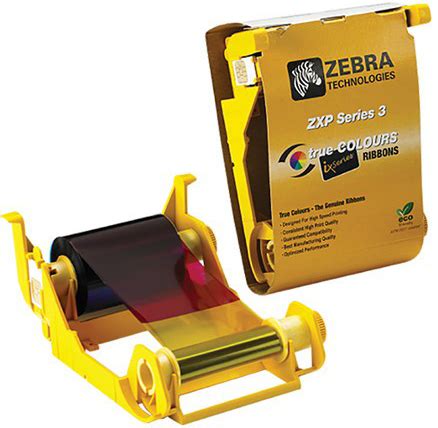 Zebra Zxp Series Ymcko Id Card Printer Ribbon